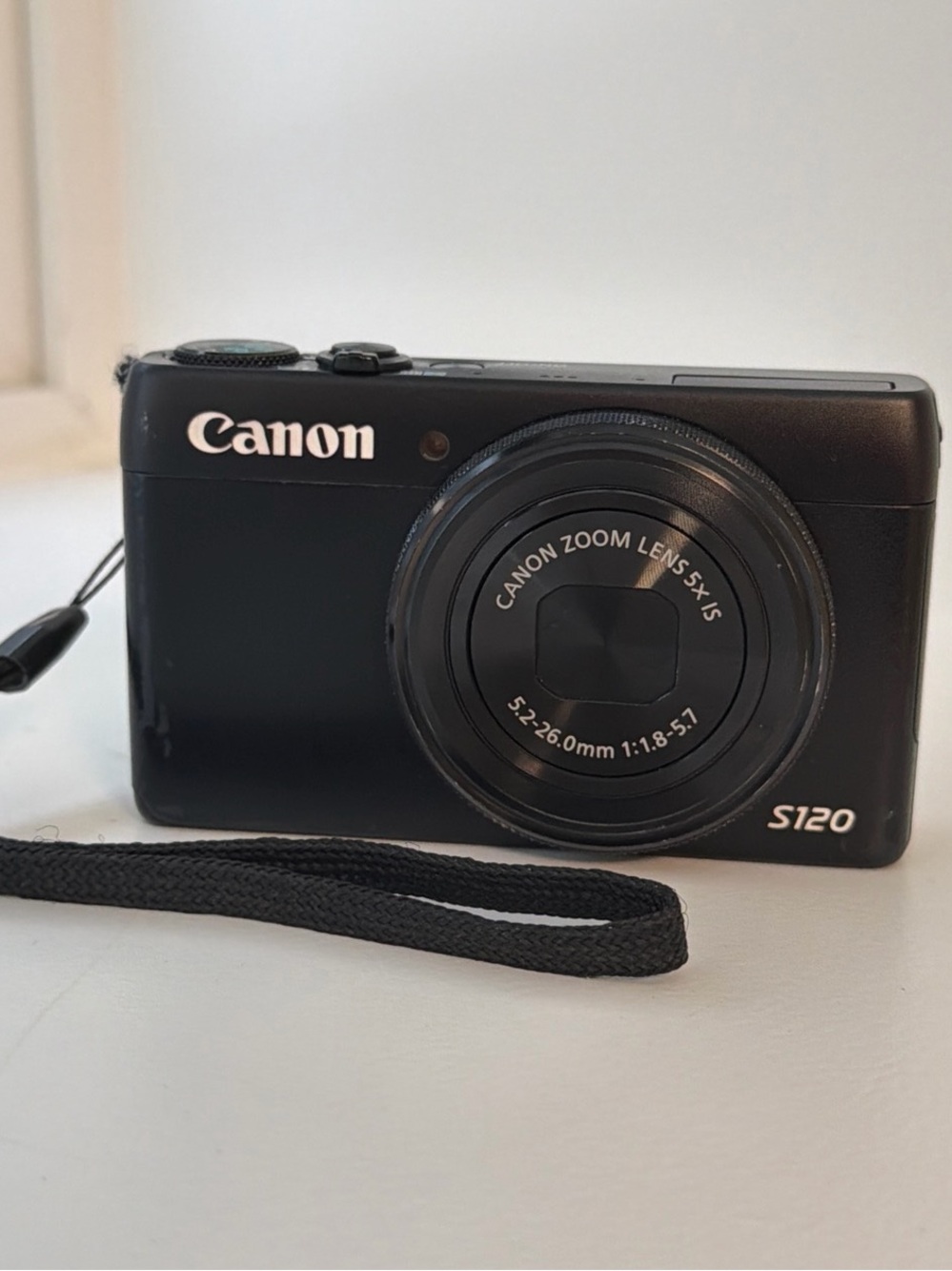 Canon S120 Digital Camera in Black